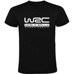 WENROU DIRENJIE Camiseta Negra WRC World Rally Championship Hombre S M L XL XXL 100% Algod贸n Black-S L von WENROU