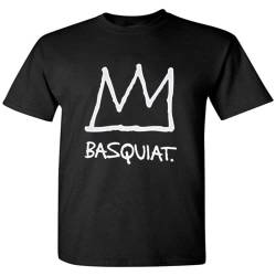 Yustery Basquiat Crown Adult T-Shirt L von WENROU