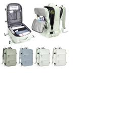 Handgepäck Rucksack für Ryanair 40x20x25,Reiserucksack für Easyjet Handgepäck 45x36x20 Rucksack Damen Herren mit Schuhfach,Flugzeug Carry-Ons Reiserucksack mit Laptopfach für Weekender,Hellgrün S von WEPLAN