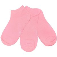 WERI SPEZIALS Strumpfhersteller GmbH Sneakersocken Kinder und Damen Sneakersocken 3-er Pack >Einfarbig< Baumwolle (Set, 3 Paar) 3er Pack von WERI SPEZIALS Strumpfhersteller GmbH