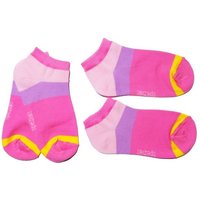 WERI SPEZIALS Strumpfhersteller GmbH Sneakersocken Sneakersocken 2-er Pack Kinder Damen >Sport Duo Modern< Baumwolle (Set) 2er-Pack von WERI SPEZIALS Strumpfhersteller GmbH