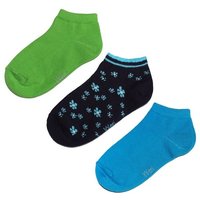 WERI SPEZIALS Strumpfhersteller GmbH Sneakersocken Sneakersocken 3-er Pack Mädchen Damen>Blümchen von WERI SPEZIALS Strumpfhersteller GmbH