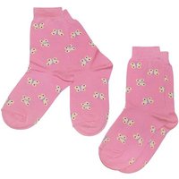 WERI SPEZIALS Strumpfhersteller GmbH Socken Kinder Socken 2-er Pack für Mädchen >>Kleine Schmetterlinge von WERI SPEZIALS Strumpfhersteller GmbH