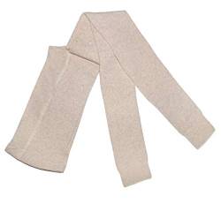 WERI SPEZIALS Damen Leggings mit Baumwolle - Strumpfhose ohne Fuß - Warm und Modisch - in Mehreren Farben. (38-40, Beigemel.) von WERI SPEZIALS