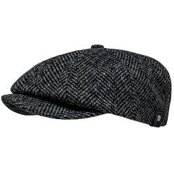 WEROR Herren Schiebermütze Schirmmütze Flatcap Mütze Cap WEROR-280.1 (62-63, Anthrazit) von WEROR