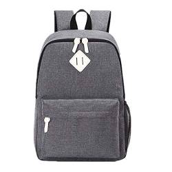 Business Rucksack Damen Anti diebstahl Rucksack Business Mens Rucksack Laptop-Rucksäcke Rucksacktaschen schwarzer Rucksack Rucksäcke Gray von WESDOO