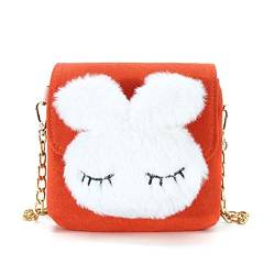 Handtasche mädchen Kleinkind Handtasche mädchen Umhängetaschen für Mädchen Mädchentasche Eine Seite Taschen für Mädchen stilvoll orange von WESEEDOO