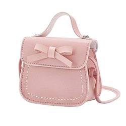 Handtasche mädchen Kleinkind Kinder Handtasche Kindertasche für Mädchen Mädchentasche Kinderhandtaschen für Mädchen Taschen für Mädchen pink von WESEEDOO