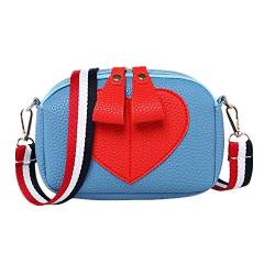 Handtasche mädchen Kleinkind umhängetasche mädchen Kinderhandtaschen für Mädchen Kindertasche für Mädchen Mädchentasche Taschen für Mädchen Blue von WESEEDOO