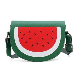 Handtasche mädchen geldbörse mädchen Umhängetaschen für Mädchen Mädchen Handtasche stilvolle Taschen für Mädchen Watermelon von WESEEDOO