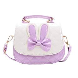 Tasche mädchen Kinder Handtasche Mädchen Handtasche Umhängetaschen für Mädchen Handtaschen für Mädchen Mädchentasche Purple von WESEEDOO