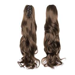 haarverlängerung clip extensions echthaar günstig Haarteile für Frauen einclipsen Haarstücke falsche Haare Haarteil 6a# von WESEEDOO