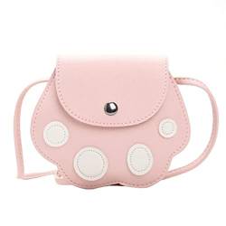 kindertasche Handtasche mädchen Kleinkind Kindertasche für Mädchen Handtaschen für Mädchen Eine Seite Taschen für Mädchen stilvoll Mädchentasche pink von WESEEDOO