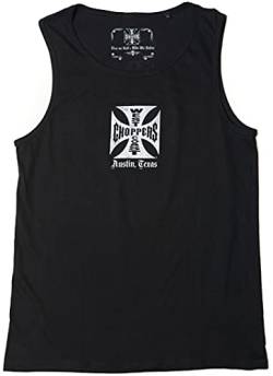 WEST COAST CHOPPERS Classic Tanktop (Black,S) von WEST COAST CHOPPERS