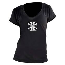 WEST COAST CHOPPERS Damen T-Shirt OG, Farbe:Black, Größe:L von WEST COAST CHOPPERS