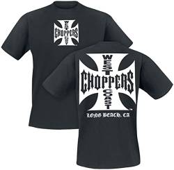 WEST COAST CHOPPERS OG Classic Männer T-Shirt schwarz S 100% Baumwolle Biker, Rockwear von WEST COAST CHOPPERS