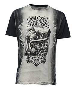 WEST COAST CHOPPERS WCC T-Shirt F. You Grey-M von WEST COAST CHOPPERS