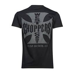 WEST COAST CHOPPERS WCC T-Shirt Iron Cross Solid Black-M von WEST COAST CHOPPERS