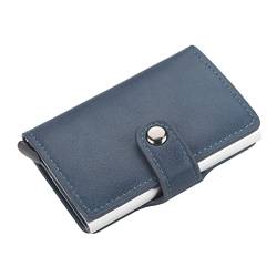 WESTCH 2 Stück automatische Brieftasche, Aluminiumlegierung, Kartenetui, Anti-Entmagnetisierung, Diebstahlschutz, RFID-Bankkredit (Farbe: C) von WESTCH