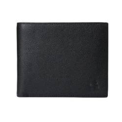 WESTCH Brieftasche Herren Kurze Leder Geldbörse Business Geldbörse Kartentasche Geldbörse Herren Geldbörse Kartenclip Tragbare Tasche von WESTCH