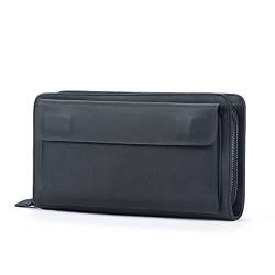 WESTCH Brieftasche für Herren, Herren-Geldbörsen für Kreditkarteninhaber, Clutch, Herrentaschen, Münzgeldbörse, Herren, lässig (Farbe: B, Größe: Einheitsgröße) von WESTCH