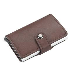 WESTCH Stück automatische Brieftasche, Aluminiumlegierung, Kartenetui, Anti-Entmagnetisierung, Diebstahlschutz, RFID-Bankkredit (Farbe: B) von WESTCH