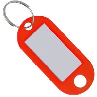 WESTCOTT Schlüsselanhänger (100-tlg), mit austauschbarem Etikett von WESTCOTT