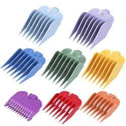 Hair Clipper Replacement Sheath 8 Colors&Size Limit Comb Accessory Guide Comb, Suitable for Trimmers von WETG
