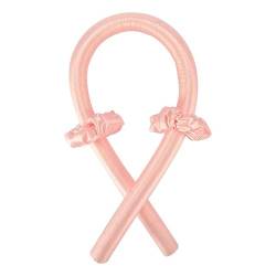 Lockenwickler Heatless Curling Rod Stirnband Band Seide Hairwear Lockenwickler Lazy Curling Keine Wärme Schlafen Weichen Curler for Mädchen Frau Styling Werkzeug Papilotten (Größe : Fairy powder) von WEbjay