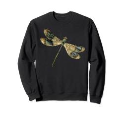 Niedliche Libellenflügel mit antiken Libellen-Illustrationen Sweatshirt von WHITE BEARD Art Gifts Clothes Accessories