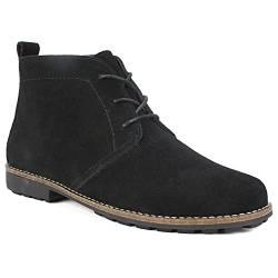 Unbekannt WHITE MOUNTAIN Damen Rotbraun Chukka-Stiefel, schwarz, 38.5 EU von WHITE MOUNTAIN