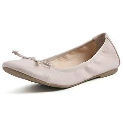 WHITE MOUNTAIN Damen Sunnyside II Ballerinas, Knochen/Glatt, 39 EU Weit von WHITE MOUNTAIN