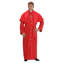 "RED CARDINAL" (robe, tippet, belt, skull cap) - (XXXL) von WIDMANN MILANO PARTY FASHION