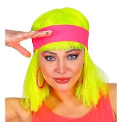Widmann - Neon Stirnband, 80er Jahre, Einheitsgröße, Accessoire, Kostüm, Mottoparty, Karneval von WIDMANN