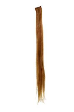 1 Clip Extension Strähne glatt Kupfer-Blond YZF-P1S25-27 63cm/ 25inch Haarverlängerung Haarteil Farbton: 27 von WIG ME UP