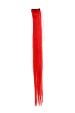 1 Clip Extension Strähne glatt Rot 45cm Haarverlängerung Haarteil Farbton: 113 YZF-P1S18-113 - von WIG ME UP