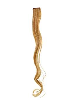 1 Clip Extension Strähne wellig Kupfer-Hell-Blond-Mix YZF-P1C25-27T88 63cm/ 25inch Haarverlängerung Haarteil Farbton: 27T88 von WIG ME UP