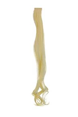 1 Clip Extension Strähne wellig Lichtblond, Hell-Blond YZF-P1C25-613 63cm/ 25inch Haarverlängerung Haarteil Farbton: 613 von WIG ME UP