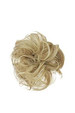 WIG ME UP - YZF-3054HT-24H88 Haarteil: Kunsthaar Haar Scrunchie Scrunchy Haarband Haargummi Pferdeschwanz Blond-Mix von WIG ME UP
