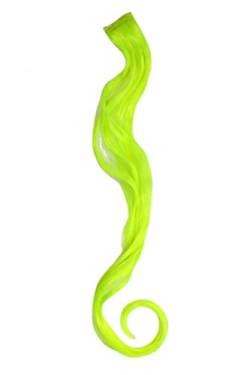 WIG ME UP - YZF-P1C25-TF2106 1 Clip-In Extension Strähne wellig Neongelb 63cm/ 25inch von WIG ME UP