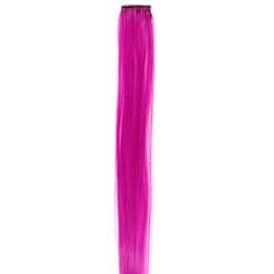 WIG ME UP - YZF-P1S18-T1855 1 Clip-In Extension Strähne glatt Lila 45cm/ 18inch von WIG ME UP