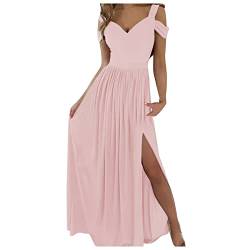 Frauen V-Ausschnitt Halbarm Hemdkleid Elegant Sommer Casual Einfarbig Kurzes Kleid Midikleid Freizeitkleider Mode Dress abendkleider schwarz lang elegant cocktailkleider damen festlich hochzeit Klei von WILLBEST