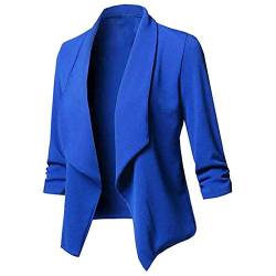 Jacke Frühling Damen Elegant Blazer Damen Schwarz Oversize Blazer Damen Blazer, Weiß, Damen Schwarzer Blazer Damen Sportlich Blazer Damen Sportlich Cord Blazer Damen Blazer Weiß Damen Kurz Blazer Da von WILLBEST