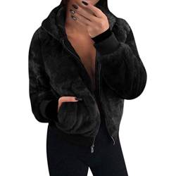 Lammfelljacke Damen Teddy Jacken Für Damen Braun Herren Jacken Fleecejacke Teddyjacke Damen Jacken Für Jungen Fleecejacke Lang Damen Teddyjacke Damen Grün Kapuzenjacke Grau Damen Meliert Schwarz Abg von WILLBEST