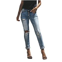 Latzhose Herren Jeans Lieferung Morgen Jeans Damen Straight Jeans Damen Hose Jeans Jeans Yoga Leggings Leggings Ripped Jeans Damen 3/4 Leggings Damen Leggings Paperbag Hosen Damen Weites Bein Jean von WILLBEST