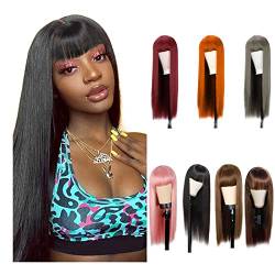 Sexy Langhaar Damen Frauen Perücke Lockig/Gewellt Für Karneval Party Party - 13 Farben Kurzhaarperücke Damen Haarteile Echthaar Clips Kurzhaar Perücke Damen Braun Lang Locken Lange Mütze Mit Befesti von WILLBEST