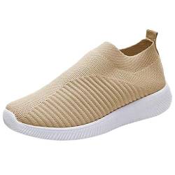 Sneaker Socken Herren 39-42 Damen Schuhe Slip On Sneakers Memory Foam Turnschuhe Sportschuhe Bequeme Schlupfschuhe Fitnessleichte Outdoor Walking Schuhe Sportschuhe MäDchen Schwarze Freizeitschuhe D von WILLBEST