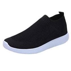 Ssneakers Damen Hausschuhe Damen Slip On Pantoffelen Bequem Atmungsakitv Rutschfest HüTtenschuhe Luftige Sommer Sneaker Damen Sportschuhe Flache Sohle Herren Sneakers Socken Herren Sportschuhe Billi von WILLBEST