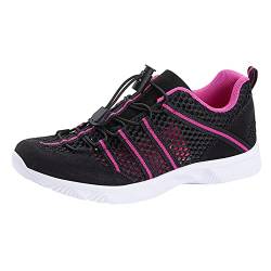 Stoff Sneaker Damen Damen Sneakers Turnschuhe Sportschuhe Freizeitschuhe Atmungsaktiv Laufschuhe StraßEnlaufschuhe Sneaker Trainer FüR Outdoor Fitness Gym Walkingschuhe Sneaker Damen Retro Sneaker Br von WILLBEST