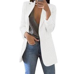 Women'S Suit Jackets & Blazers Blazer Weiß Kurz Blazer Weiß Damen Jacke Damen Sportlich Elegant Weißer Blazer Damen Kurz Blazer Herren Lila Blazer Damenmantel Rosa Blazer Damen Lang Elegant Blazer D von WILLBEST